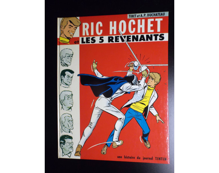 Ric Hochet Les cinq revenants EO 1970 ETAT NEUF