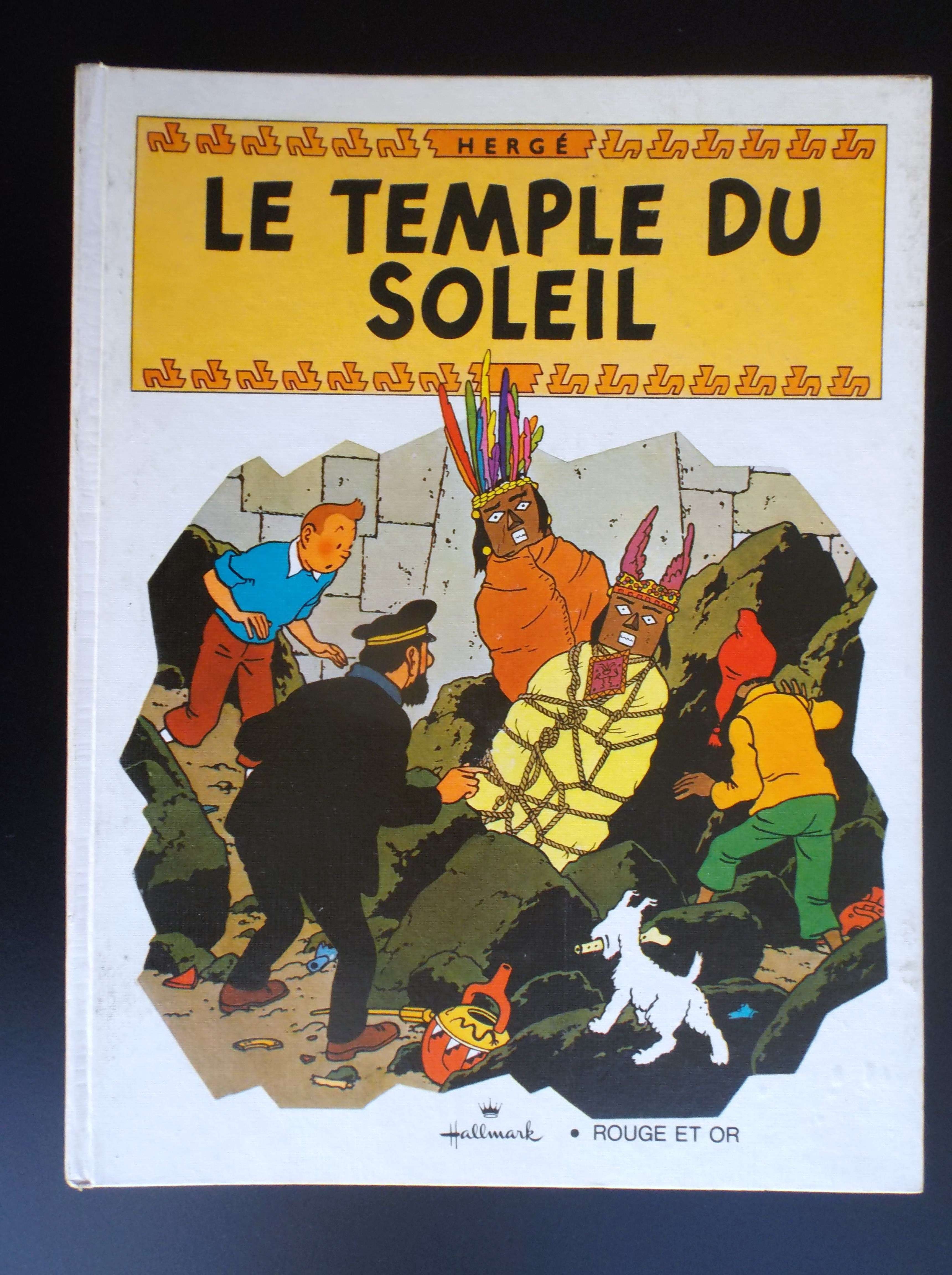 Album Pop Hop Tintin Le temple du Soleil TBE - Rue du Labrador